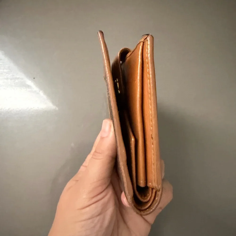 Celine Brown and Tan Wallet - Picture 10 of 12